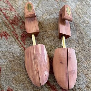 Nordstrom Cedar Shoe Trees with Brass Details